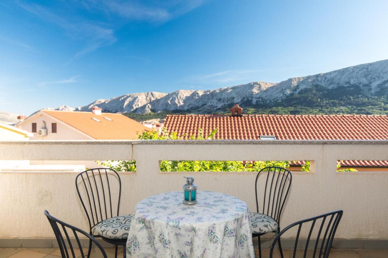 Apartment Glorija With Balcony Baska  Exterior photo